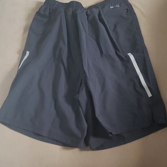 Nike Pro Stride Dri-Fit Mens Small Running Gym Shorts Drawstring Lined Pockets - Picture 6 of 11